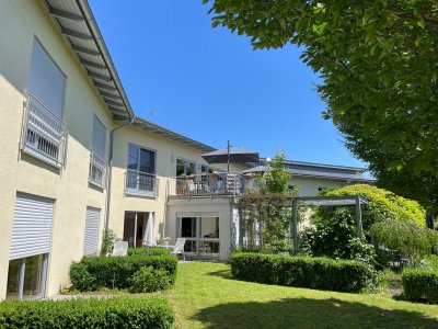 Garten - Blick von Westen